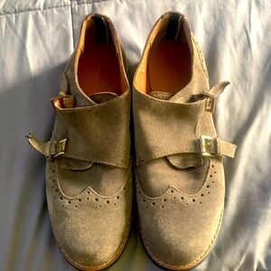 Tommy Hilfiger shoes size 10 green suede Oxfords